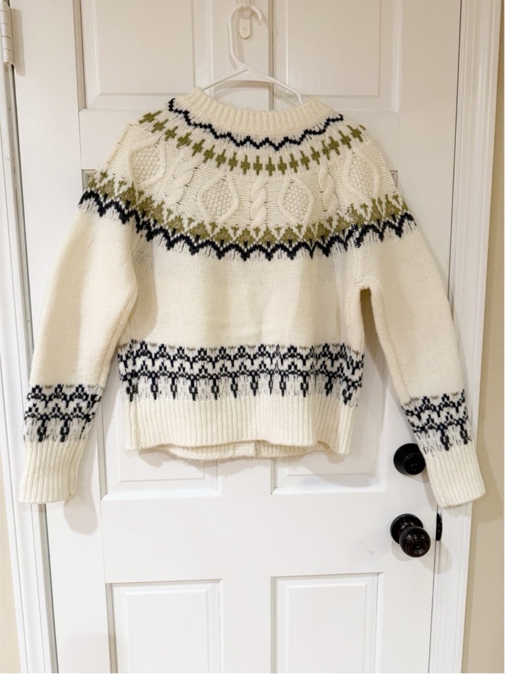 Fifteen Twenty Astrid Fair Isle Cardigan M - Picture 14 of 14